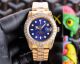 Best Quality Copy Rolex Submariner Iced Watches Olive Green Dial Diamond Center Band (2)_th.jpg
